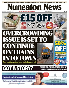 Cover of Nuneaton News