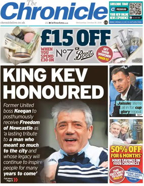 Cover of The Chronicle (UK)