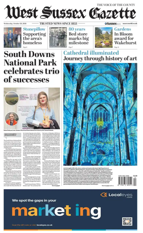 Cover of West Sussex Gazette