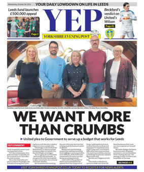 Cover of Yorkshire Evening Post