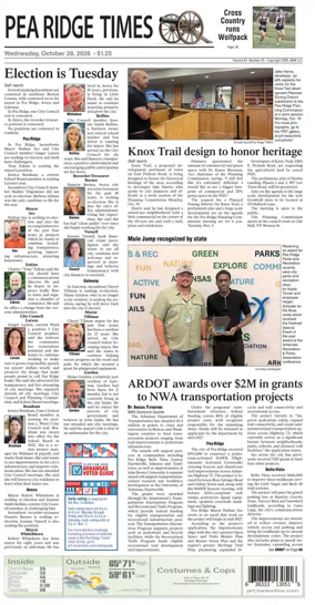 Cover of Pea Ridge Times