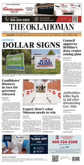 Cover of The Oklahoman
