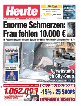 Cover of Heute - Wien Ausgabe