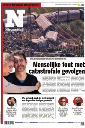 Cover of Het Nieuwsblad