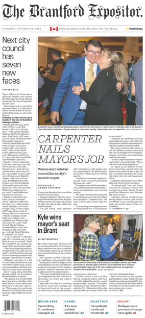 Cover of The Expositor (Brantford)