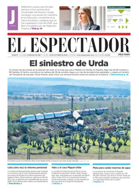 Cover of El Espectador