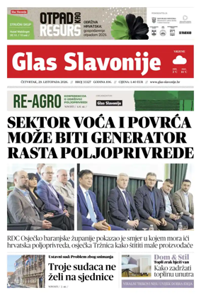 Cover of Glas Slavonije