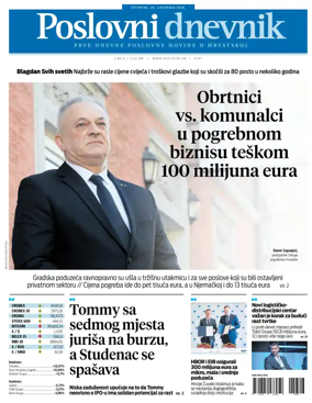 Cover of Poslovni Dnevnik