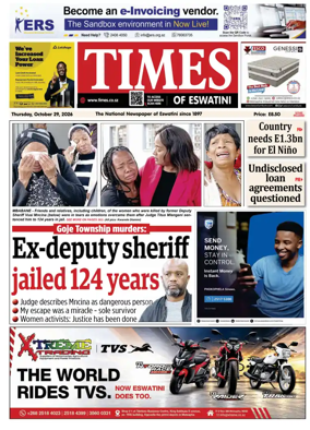 Cover of Times of Eswatini