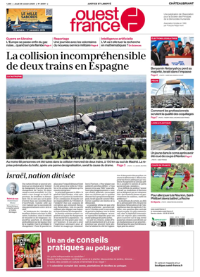 Cover of Ouest France (Chateaubriant)
