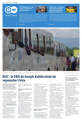 Cover of Deutsche Welle (French Edition)
