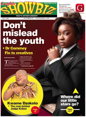 Cover of Graphic Showbiz