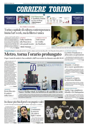 Cover of Corriere Torino