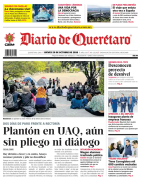 Cover of Diario de Queretaro