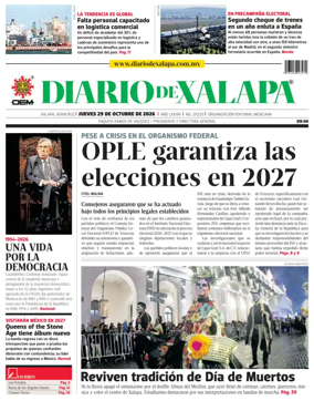 Cover of Diario de Xalapa