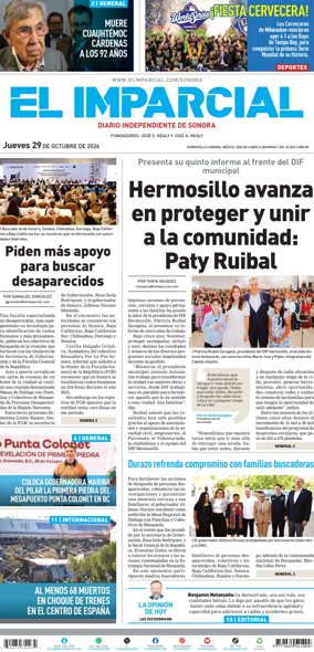 Cover of El Imparcial