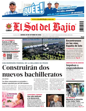 Cover of El Sol de Bajio