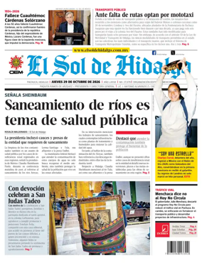 Cover of El Sol de Hidalgo