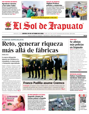 Cover of El Sol de Irapuato