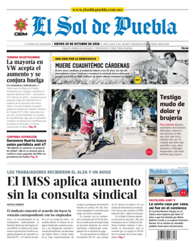 Cover of El Sol de Puebla
