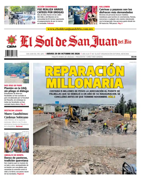 Cover of El Sol de San Juan del Rio