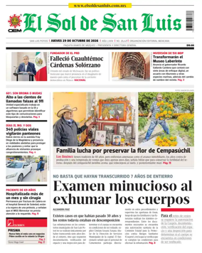Cover of El Sol de San Luis Potosi