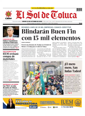 Cover of El Sol de Toluca