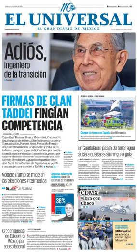 Cover of El Universal