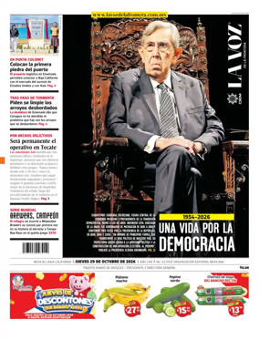 Cover of La Voz de la Frontera