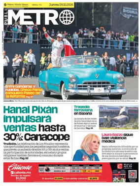 Cover of Publimetro Merida