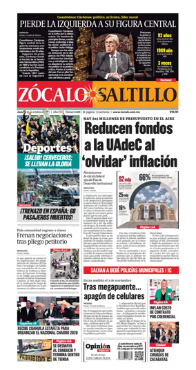 Cover of Zocalo Saltillo
