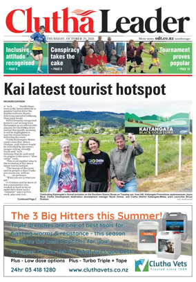 Cover of Clutha Leader