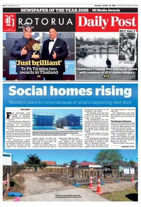 Cover of Rotorua Daily Post