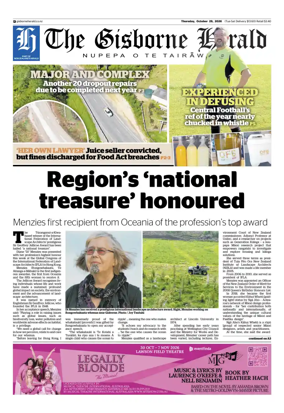Cover of The Gisborne Herald
