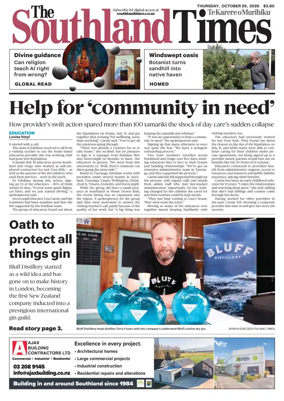 Cover of The Southland Times