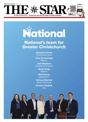 Cover of The Star (Christchurch)