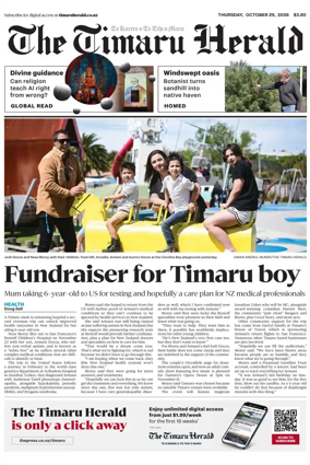 Cover of The Timaru Herald