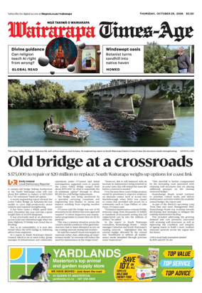 Cover of Wairarapa Times-Age (NZ)
