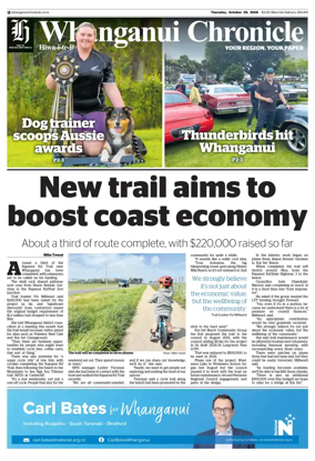 Cover of Whanganui Chronicle