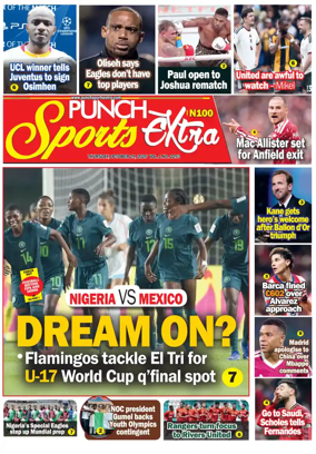 Cover of Punch Sports Extra