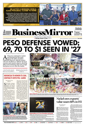 Cover of BusinessMirror
