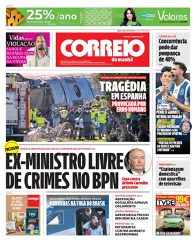 Cover of Correio da Manha