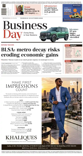 Cover of Business Day