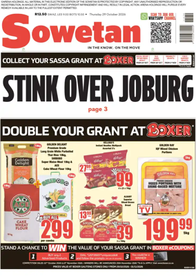 Cover of Sowetan