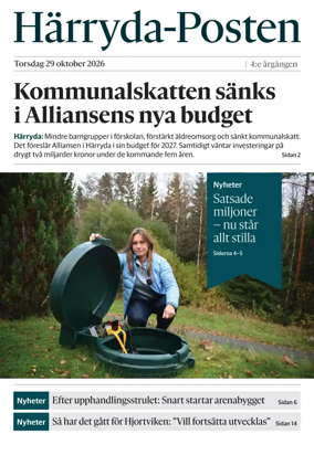 Cover of Harryda-Posten