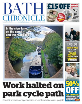 Cover of Bath Chronicle