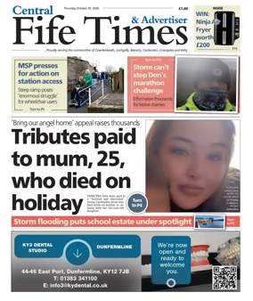 Cover of Central Fife Times