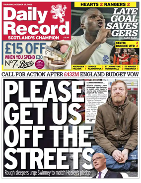 Cover of Daily Record
