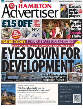 Cover of Hamilton Advertiser