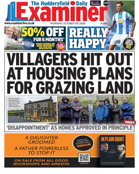 Cover of Huddersfield Daily Examiner
